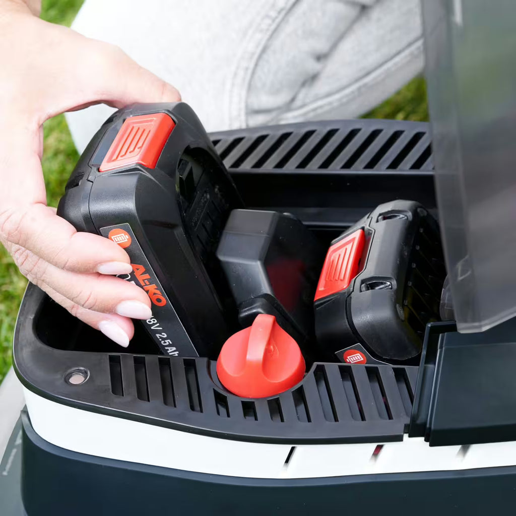 Tondeuse à gazon sans fil solo by AL-KO 3.22 Li easy Avec 2 batteries 2,5 Ah + chargeur