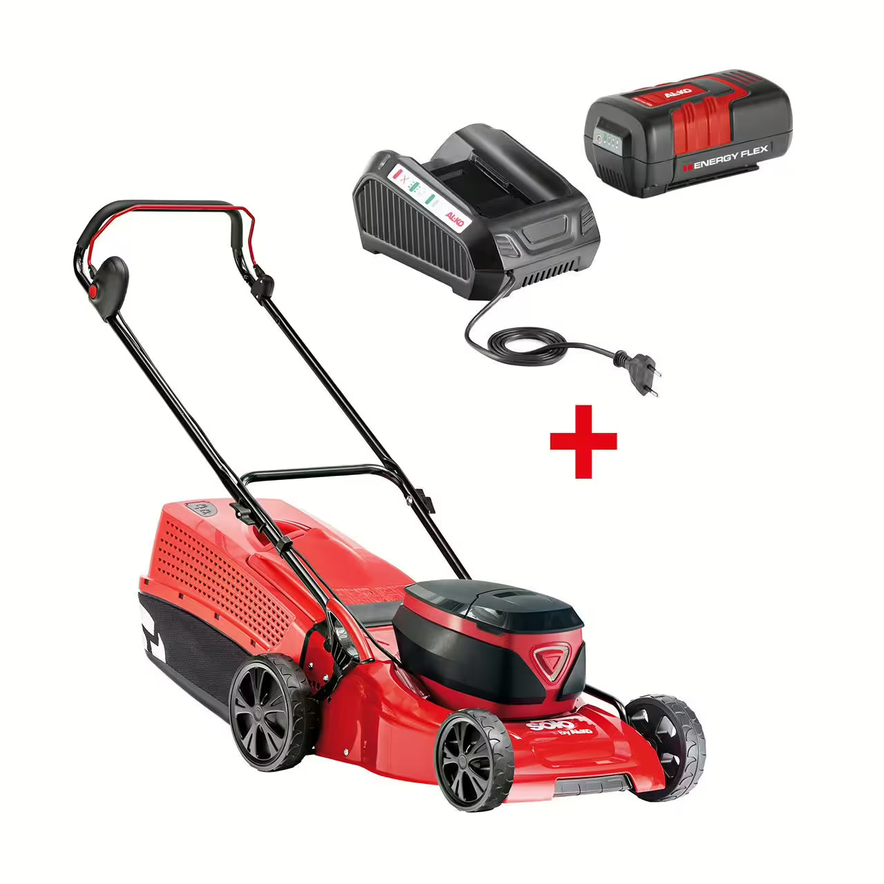 Tondeuse à gazon sans fil solo® by AL-KO 4232 Li P avec batterie 5 Ah et chargeur inclus