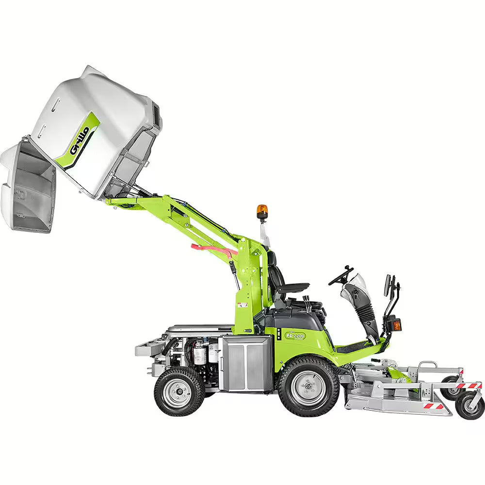 Faucheuse frontale Grillo FD 2200 4WD Stage 5 avec cabine + chauffage
