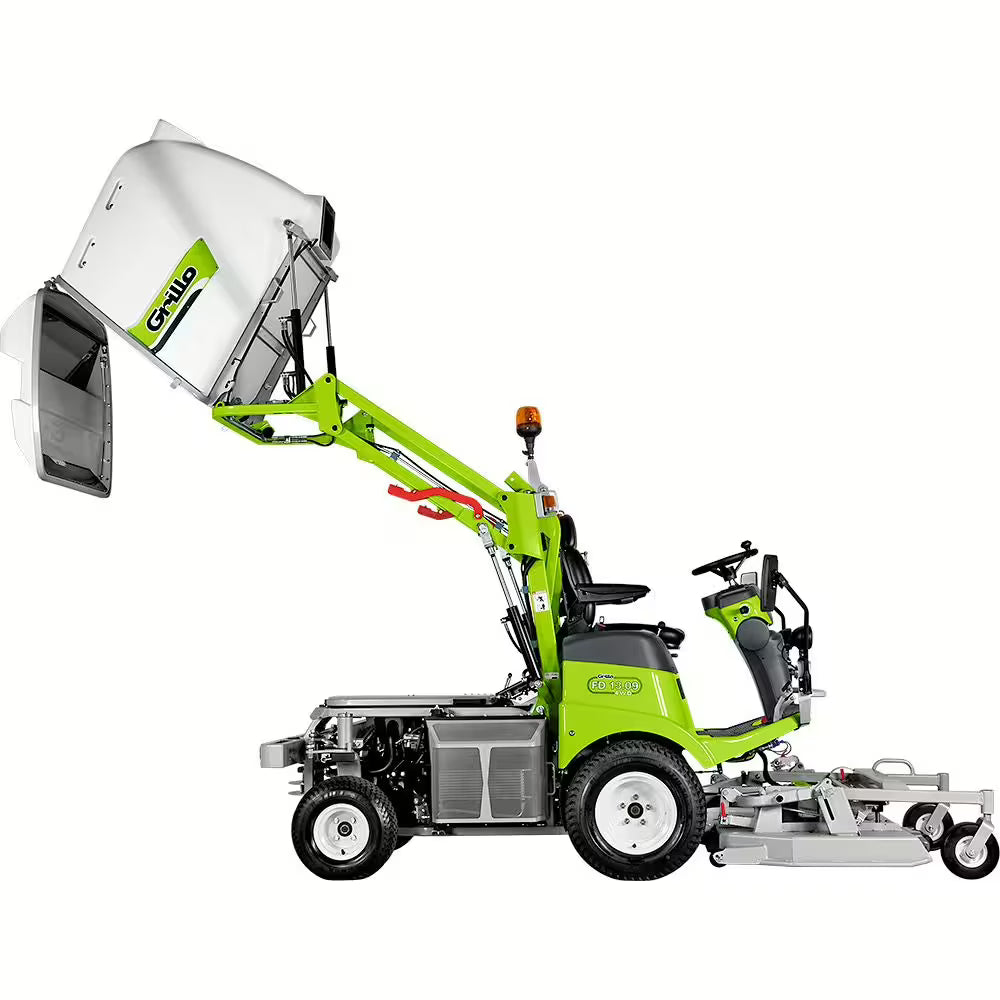 Faucheuse frontale Grillo FD 13.09 4WD avec cabine + chauffage + climatisation