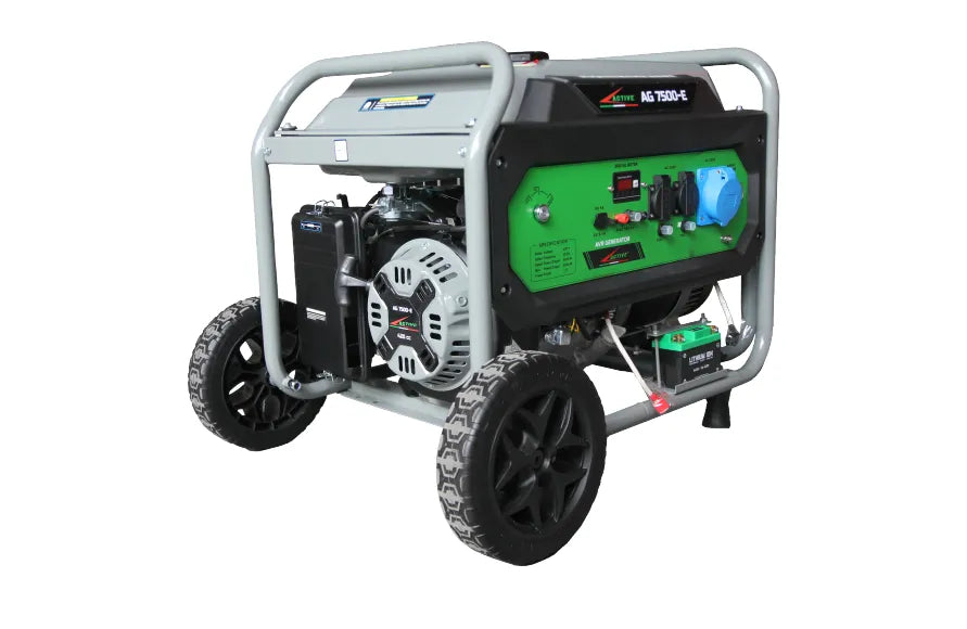 Active générateur d’énergie AG7500T AVR avec démarrage électrique