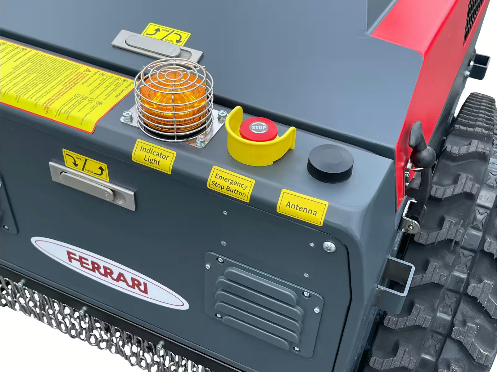 Tondeuse à gazon Ferrari RC-60 E50 Pro (entièrement électrique)