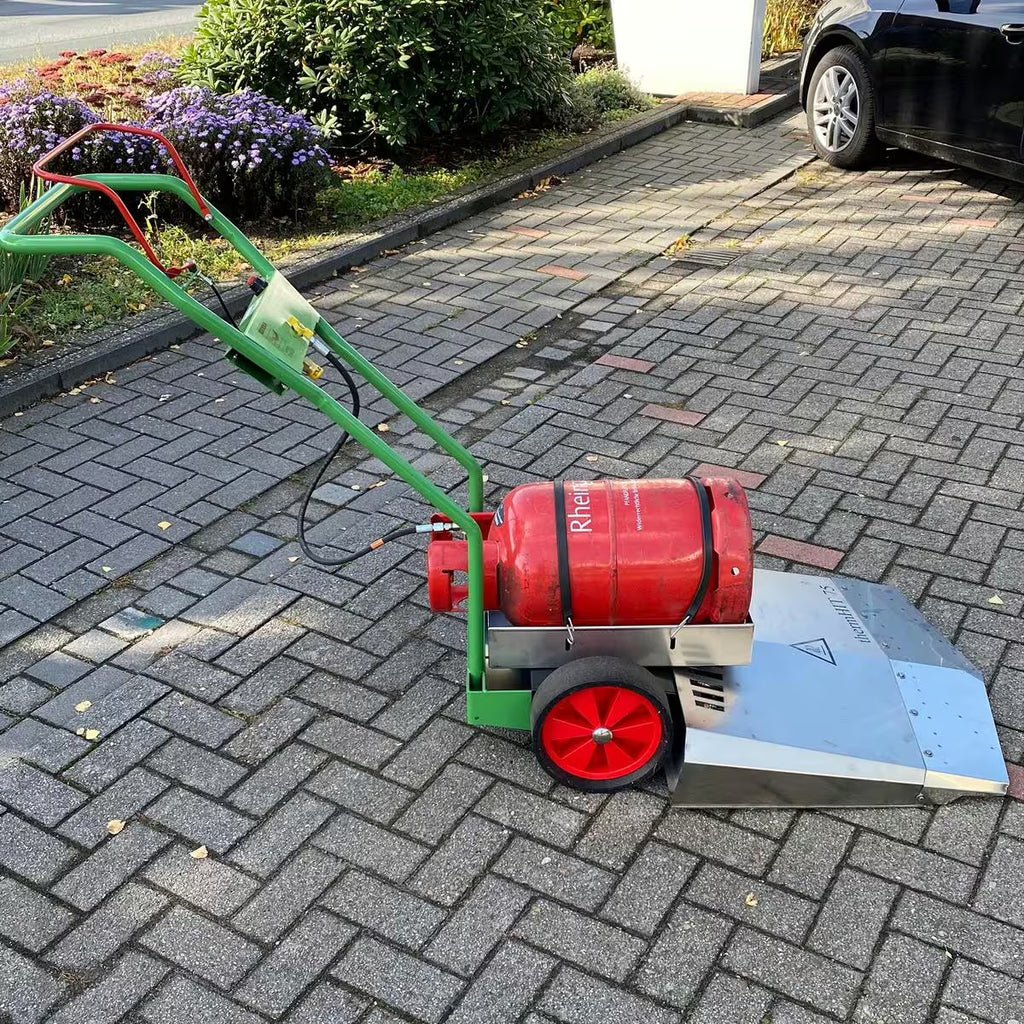Brûleur HOAF therm-HIT 75 m avec déflecteur Brûleur de mauvaises herbes 75 cm