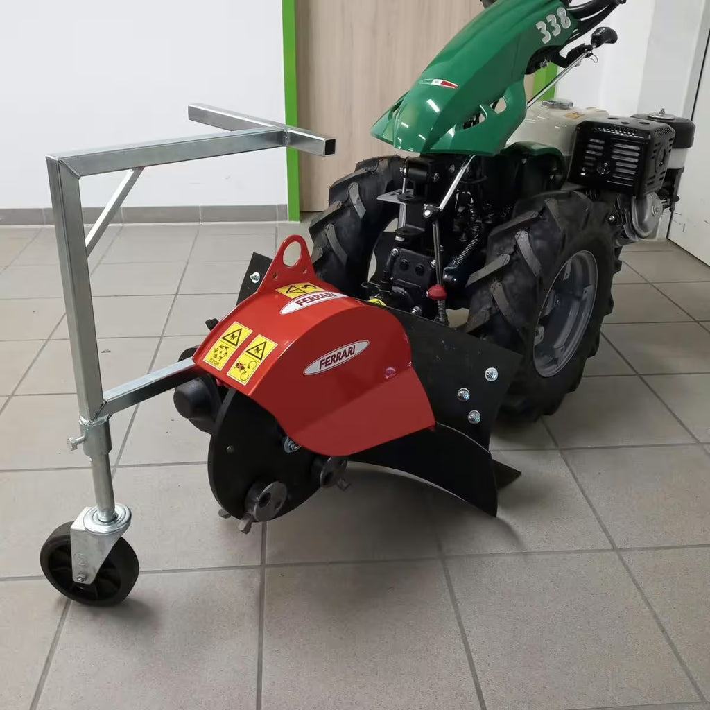 Mouleuse de souches MTC adaptée aux Ferrari, BCS et Pasquali