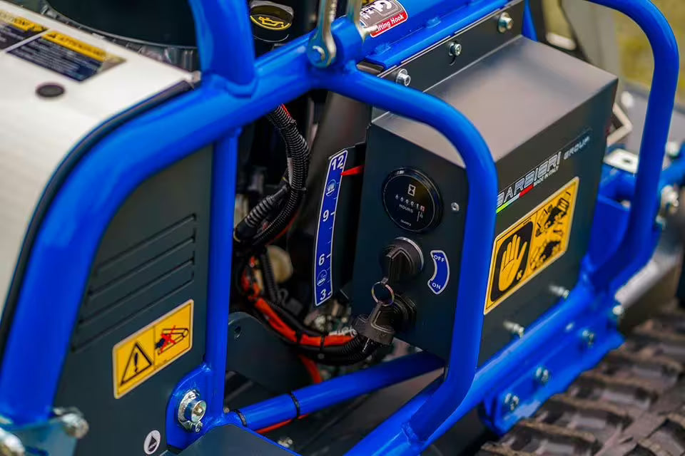 Iseki Barbieri X-Rot 95 Evo Faucheuse à lame rotative télécommandée
