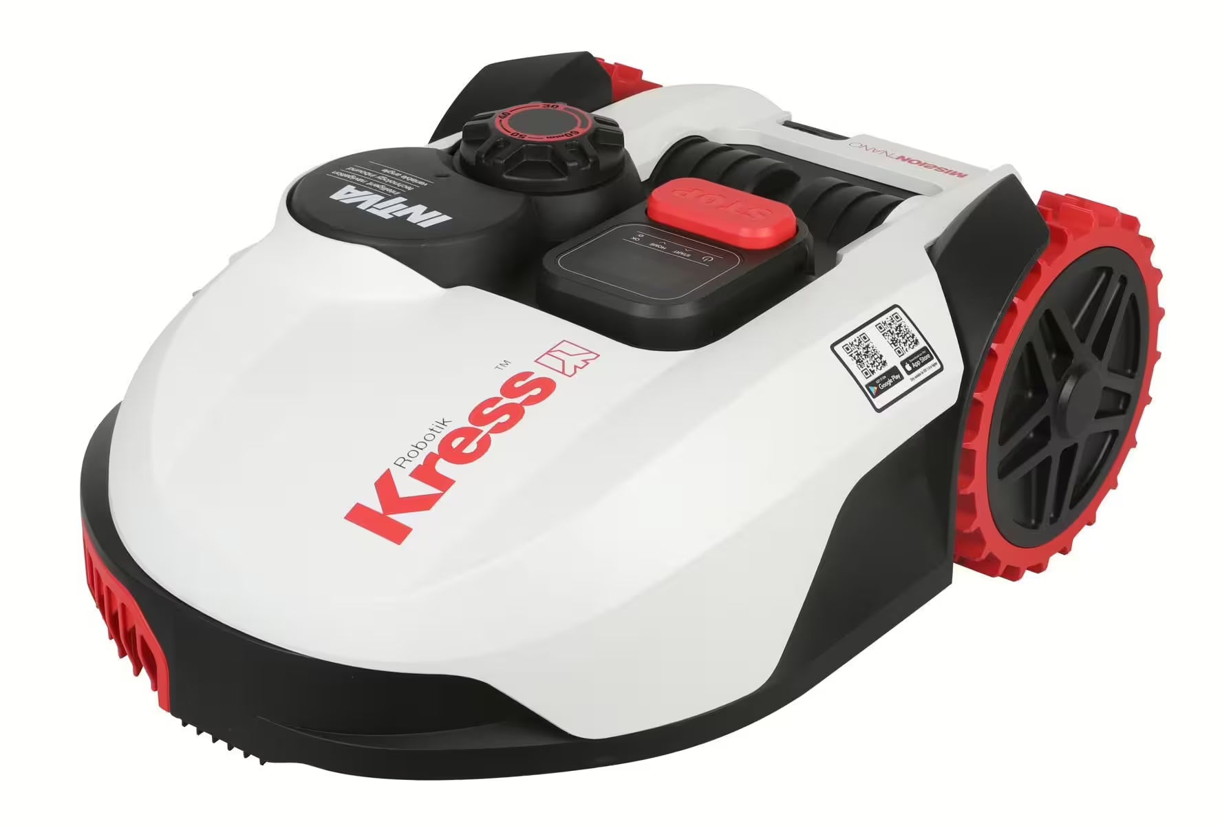 Robot tondeuse à gazon Kress Nano KR101E