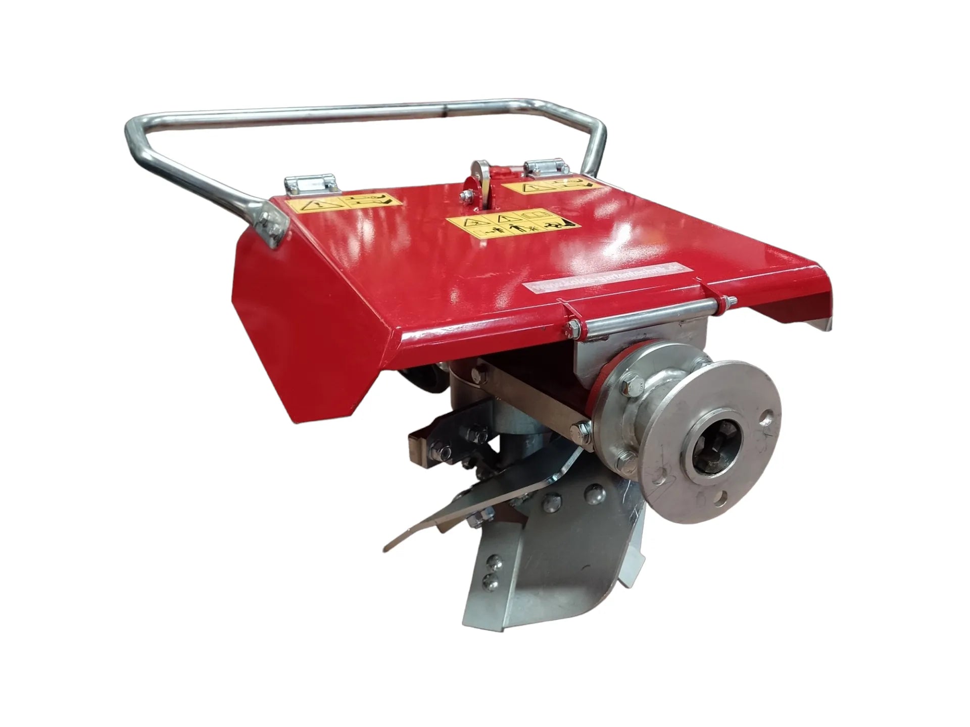 Tracteur Benassi MF 226 SET à un essieu avec fraiseuse, barre de coupe et charrue rotative