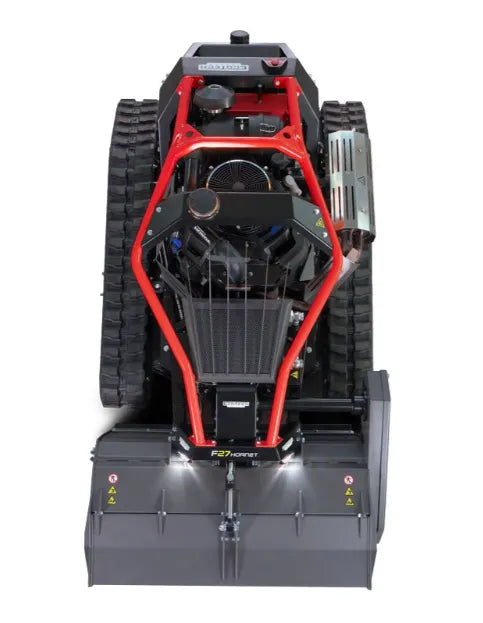 Tondeuse à fléaux à chenilles Hercules Hornet F27 avec télécommande