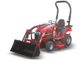 Tracteur TYM T194 à quatre roues motrices avec chargeuse avant + pelle + tondeuse