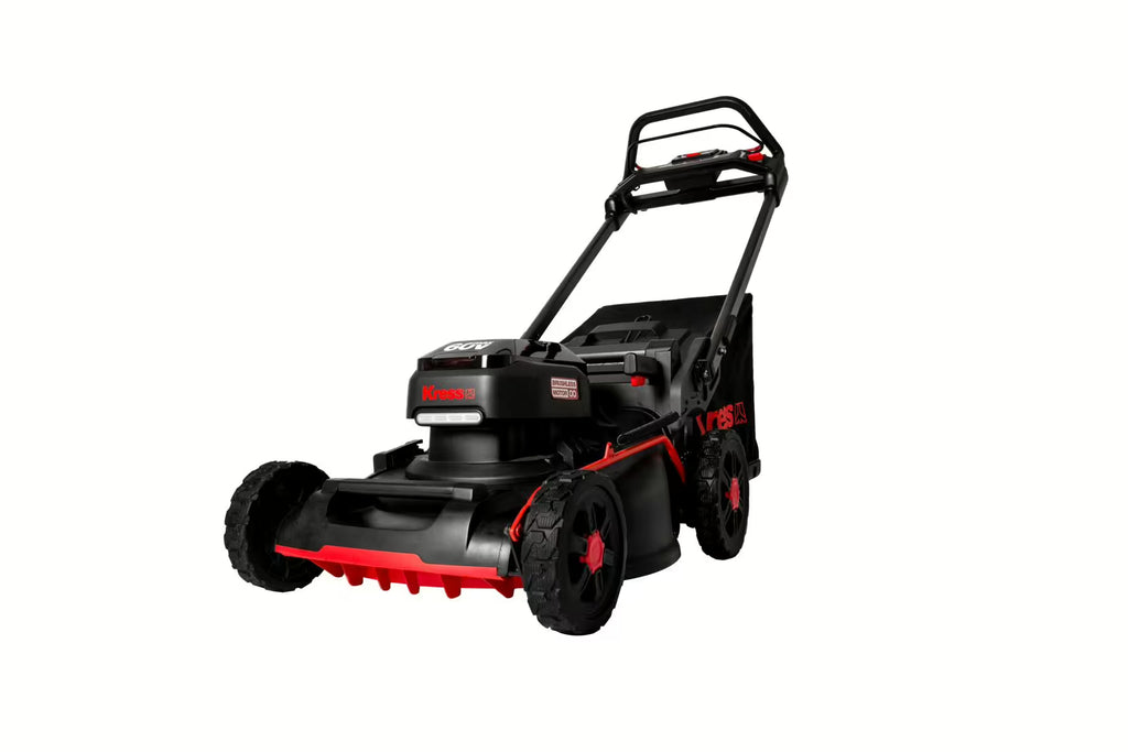 Tondeuse à gazon Kress KG760E.9 max 60 V avec 1 batterie 4 Ah + LG (KA3714)
