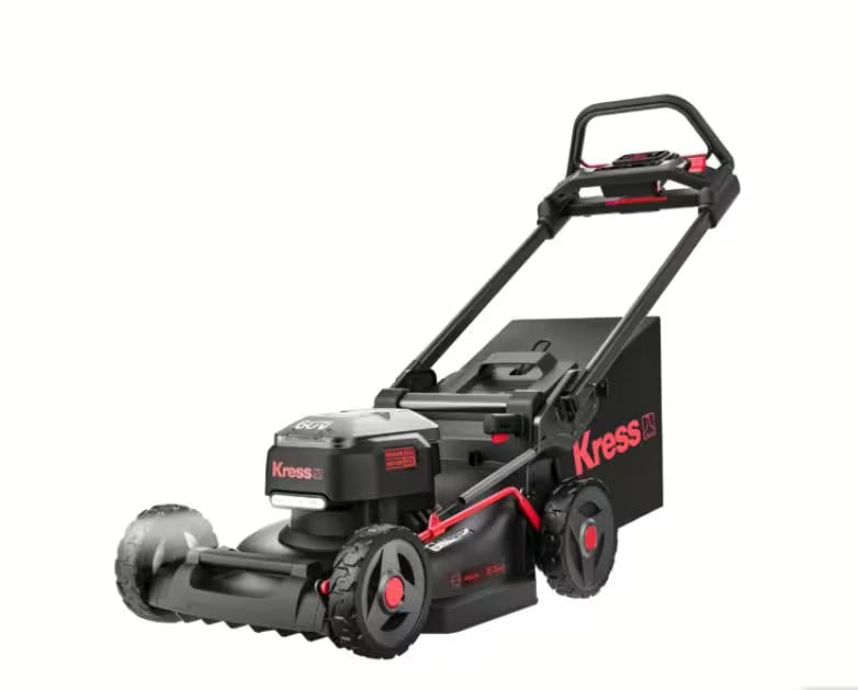 Tondeuse à gazon Kress KG757E.9 max. 60 V avec 1 batterie 4 Ah + LG (KA3714)