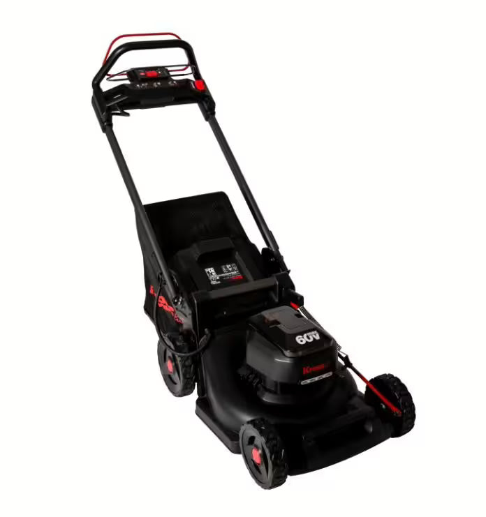 Tondeuse à gazon Kress KG757E.9 max. 60 V avec 1 batterie 4 Ah + LG (KA3714)