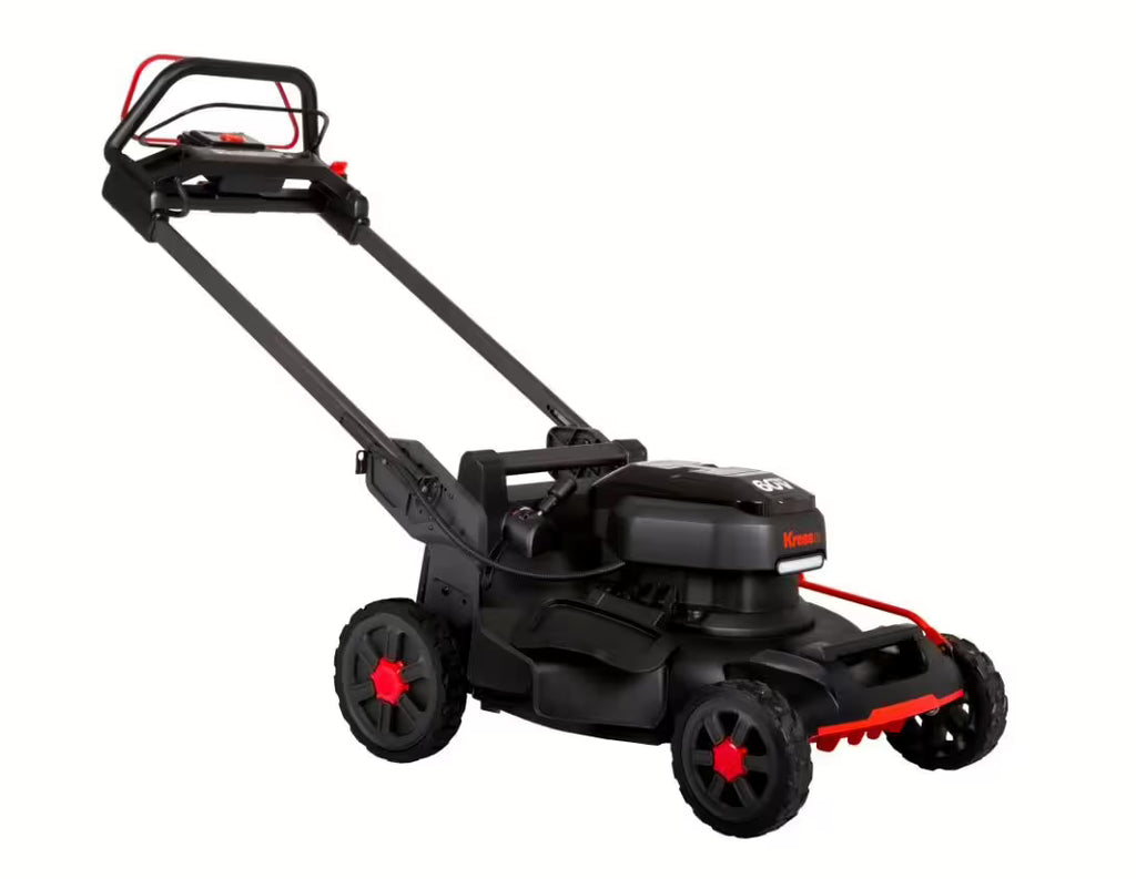 Tondeuse à gazon Kress KG760E.9 max 60 V avec 1 batterie 4 Ah + LG (KA3714)