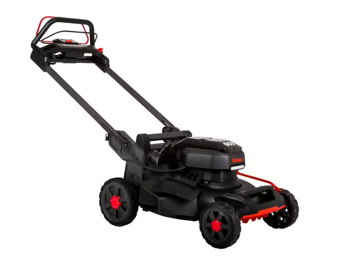 Tondeuse à gazon Kress KG760E.9 max 60 V avec 1 batterie 4 Ah + LG (KA3714)