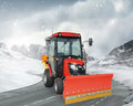 Tracteur TYM TS 255 HST avec cabine, lame à neige et épandeur