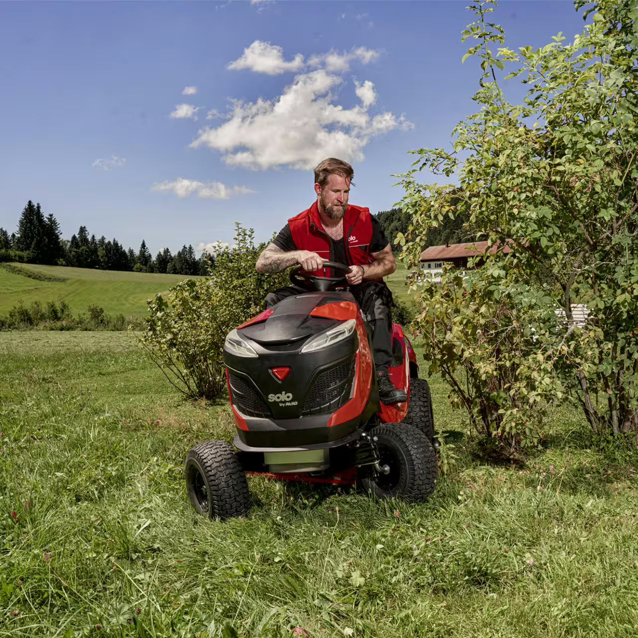 Tracteur tondeuse à essence solo® by AL-KO T 15-93.3 HD-A