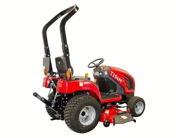 Tracteur à quatre roues motrices + Tondeuse TYM T194